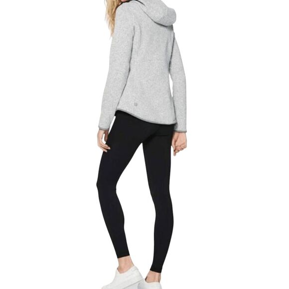 NWOT LULULEMON ATHLETICA Fleece & Thank You Pullover Hoodie Size 10 - Picture 2 of 6